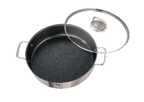 Elo Servierpfanne mit Glasdeckel 28cm "Citrin"