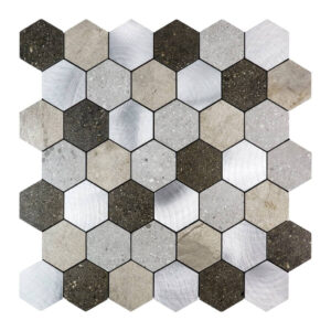 d-c-fix Wandfliese silber B/L: ca. 29x28,8 cm