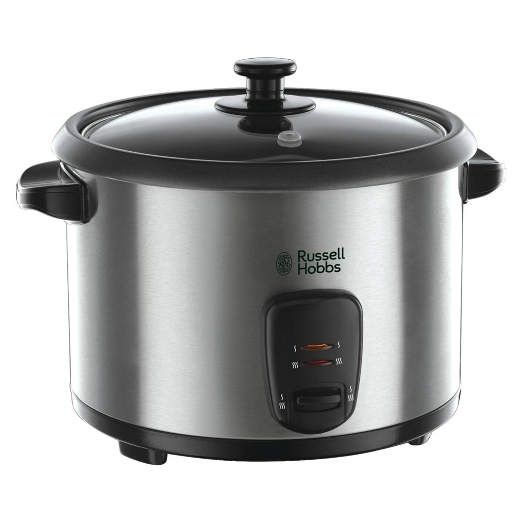 Russell Hobbs Reiskocher 19750-56 Edelstahl schwarz Edelstahl B/H/T: ca. 28x32x24,5 cm ca. 1,8 l