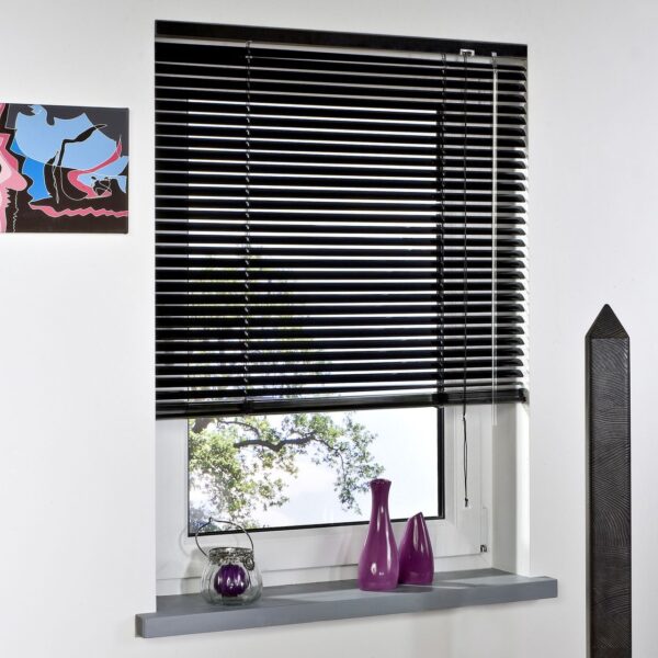 4016318011986-1 BELLA CASA Aluminium – Jalousie, schwarz, 160 x 110 cm