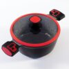 King Click-Grip Kochtopf Aluguss mit Keramikbeschichtung Ø28cm