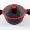 King Click-Grip Kochtopf Aluguss mit Keramikbeschichtung Ø28cm