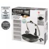 STONELINE® FUTURE Eckpfanne mit Siebglasdeckel, 2Thermogriffschützern