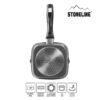 STONELINE® Grillpfanne 16 x 16 cm, mit 2 Ausgüssen