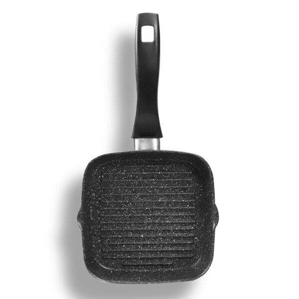 STONELINE® Grillpfanne 16 x 16 cm, mit 2 Ausgüssen