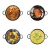 STONELINE® BEYOND® Edelstahl Kochtopf 24 cm, mit Glasdeckel und herausnehmbarem Siebeinsatz