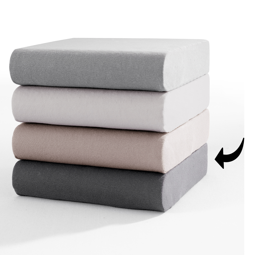 DREAMTEX Jersey-Boxspringbett-/ Topper-Spannbetttuch