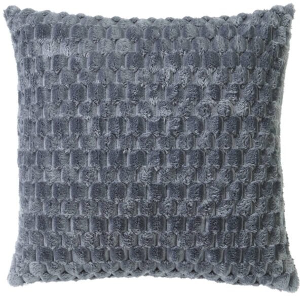 Dekokissen Wabe anthrazit Polyester B/L: ca. 45x45 cm