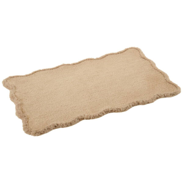 POCOline Badematte Rabbit taupe Polyester B/L: ca. 50x80 cm