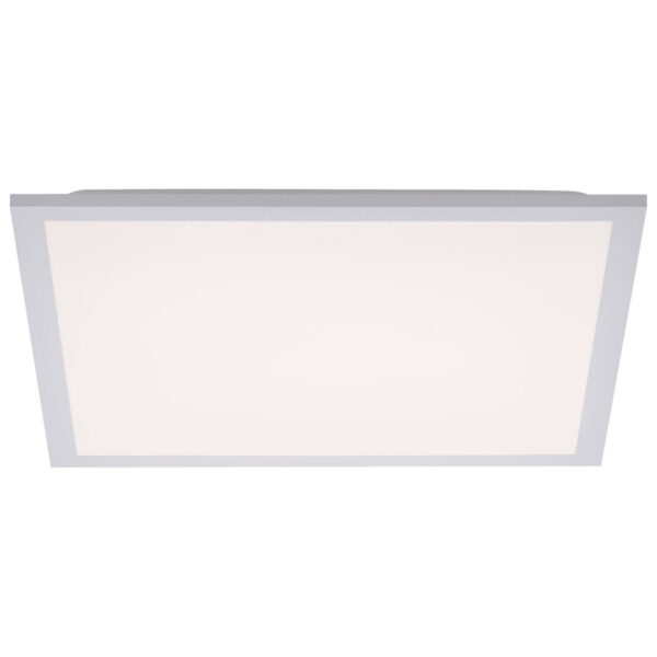 Just Light Deckenleuchte 12201-16 Flat weiß Kunststoff B/H/L: ca. 45x6x45 cm 1 Brennstellen