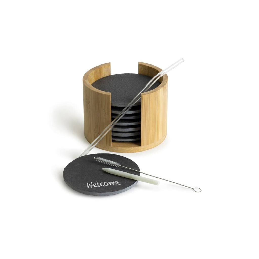 Max & Moritz Besteck natur Bambus B/H/L: ca. 15,5x13,8x23 cm