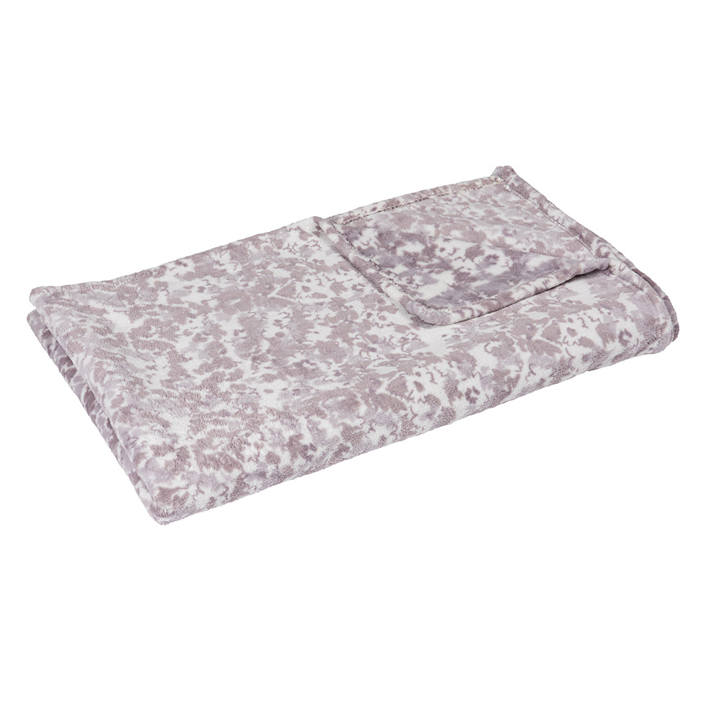 DREAMTEX Kuscheldecke „Superflausch“ – ca. 130 x 160 cm, Lavendel