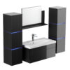 4058166055958-7 Home Deluxe Badmöbel WANGEROOGE BIG 80 cm XL – schwarz