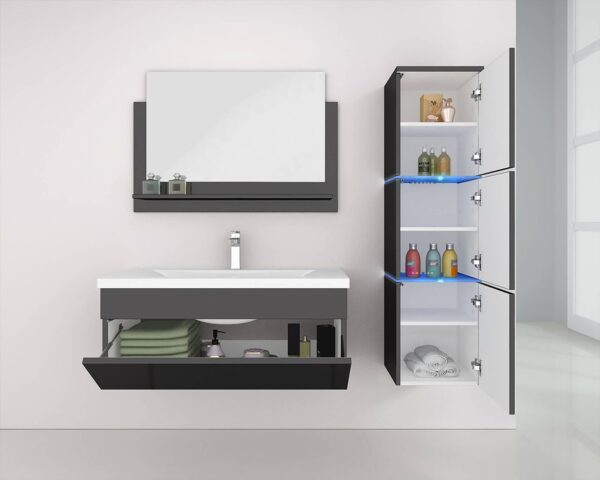 4058166055958-8 Home Deluxe Badmöbel WANGEROOGE BIG 80 cm XL – schwarz