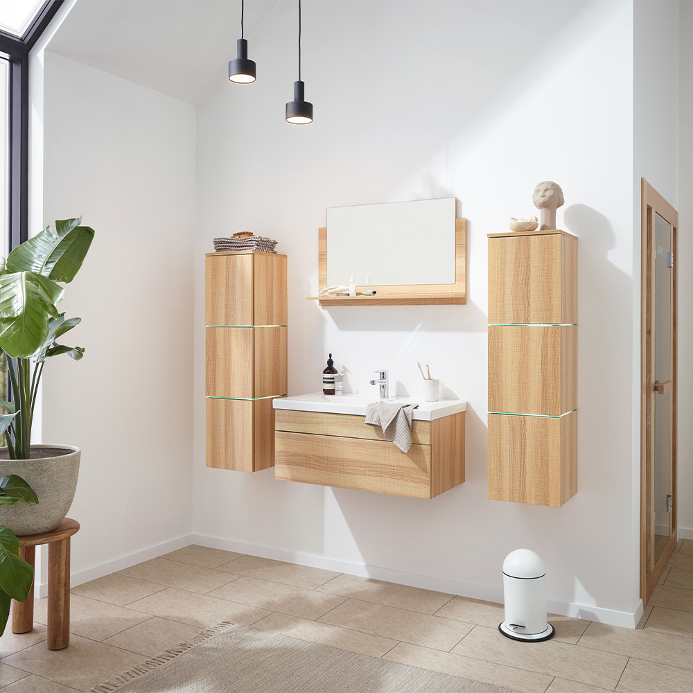Home Deluxe Badmöbel WANGEROOGE BIG XL – Holz