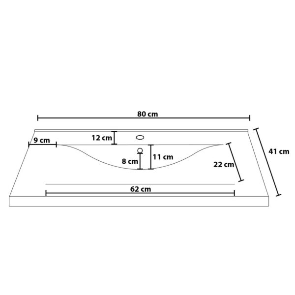 4058166073228-7 Home Deluxe Badmöbel WANGEROOGE BIG XL – Holz