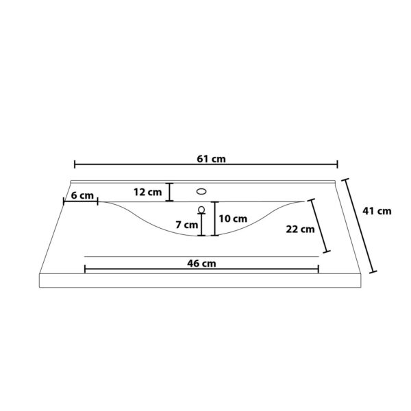 4058166164162-5 Home Deluxe Badmöbel WANGEROOGE S – Grau