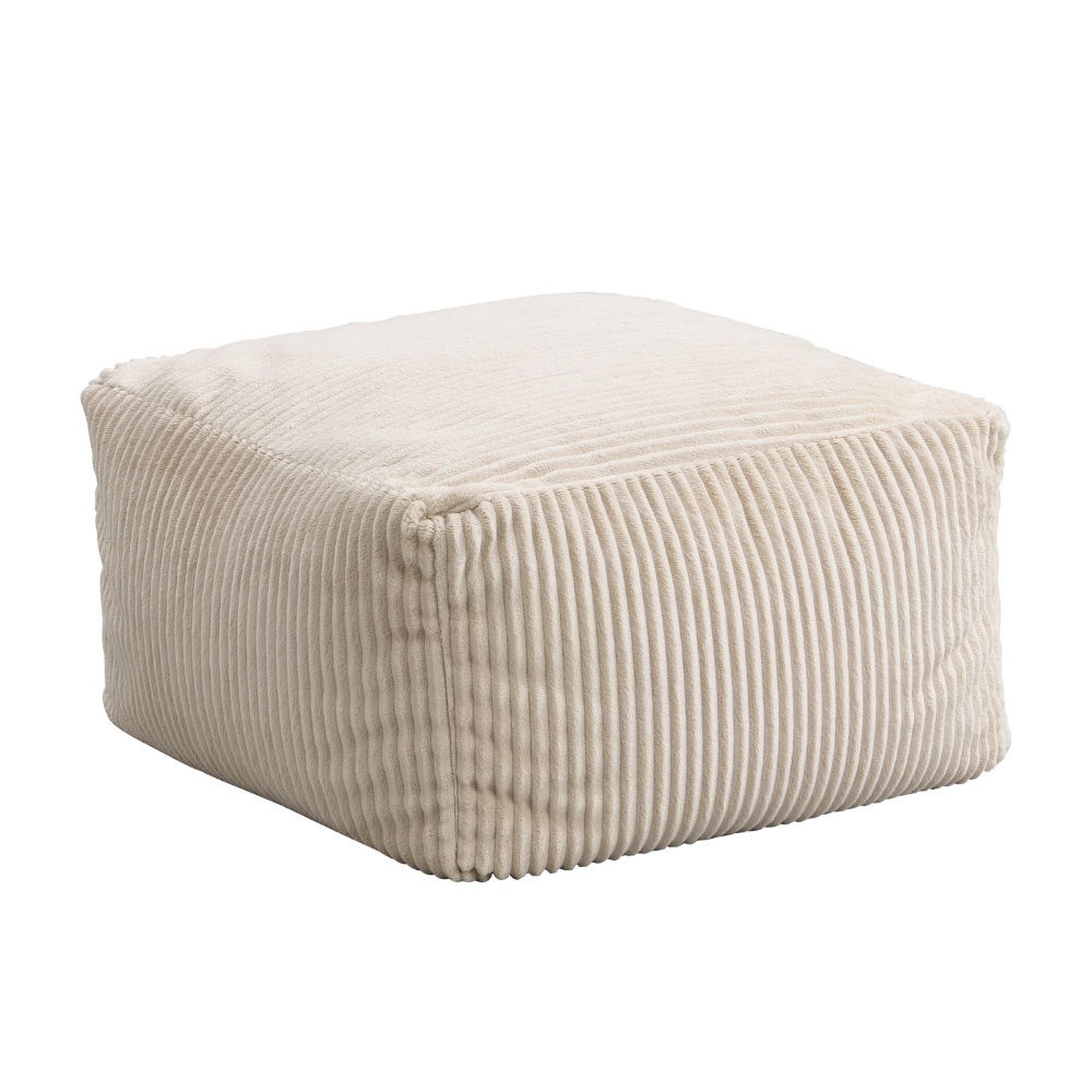 Home Deluxe Sitzsack Hocker COZY – Beige
