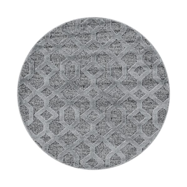 Ayyildiz Teppich, PISA 4702, GREY, 80 x 80 cm