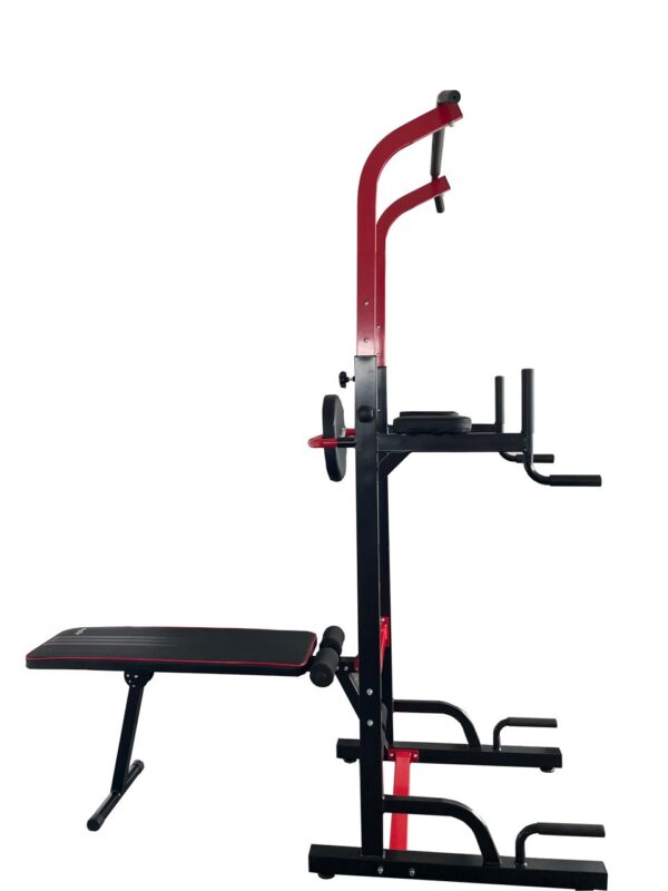 TOPFIT Multifunktions-Fitnessbank mit Klimmzugstange