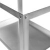 Lemodo Untergestell für Räucherofen Stahl 41, 5x29, 5x50 cm, Tisch für Kalträucherofen