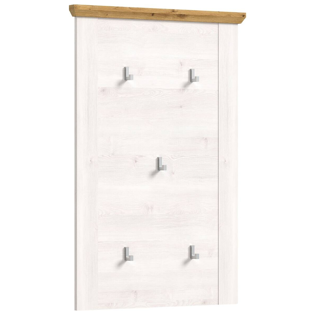 Garderobenpaneel Verona Sibiu Lärche Nachbildung Eiche Artisan Nachbildung B/H/T: ca. 68x103x4 cm