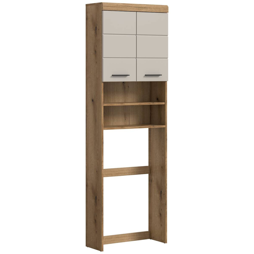 Waschmaschinenumbauschrank Scout Evoke Oak Nachbildung Kaschmirgrau Nachbildung B/H/T: ca. 63x191x24 cm