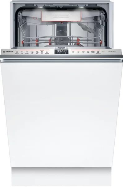 Bosch SPV6ZMX17E Spüler vollintegriert 45cm EEK: C grau Trocknung: Wärmetauscher Geräusch
