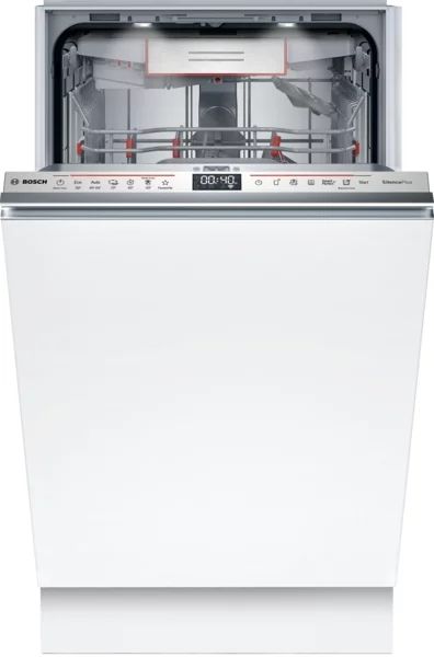Bosch SPV6EMX05E Spüler vollintegriert 45cm EEK: C grau Trocknung: Wärmetauscher+Trocknungsa