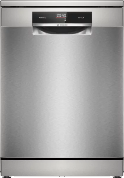 Bosch SMS8TCI01E Standspüler 60 cm silber inox EEK: A edelstahlfarbig lackiert Trocknung: Wärme