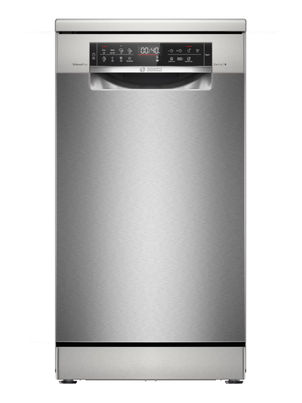 4242005537211-1 Bosch SER6 SPS6EMI21E Freistehender Geschirrspüler 45 cm Gebürsteter Sta