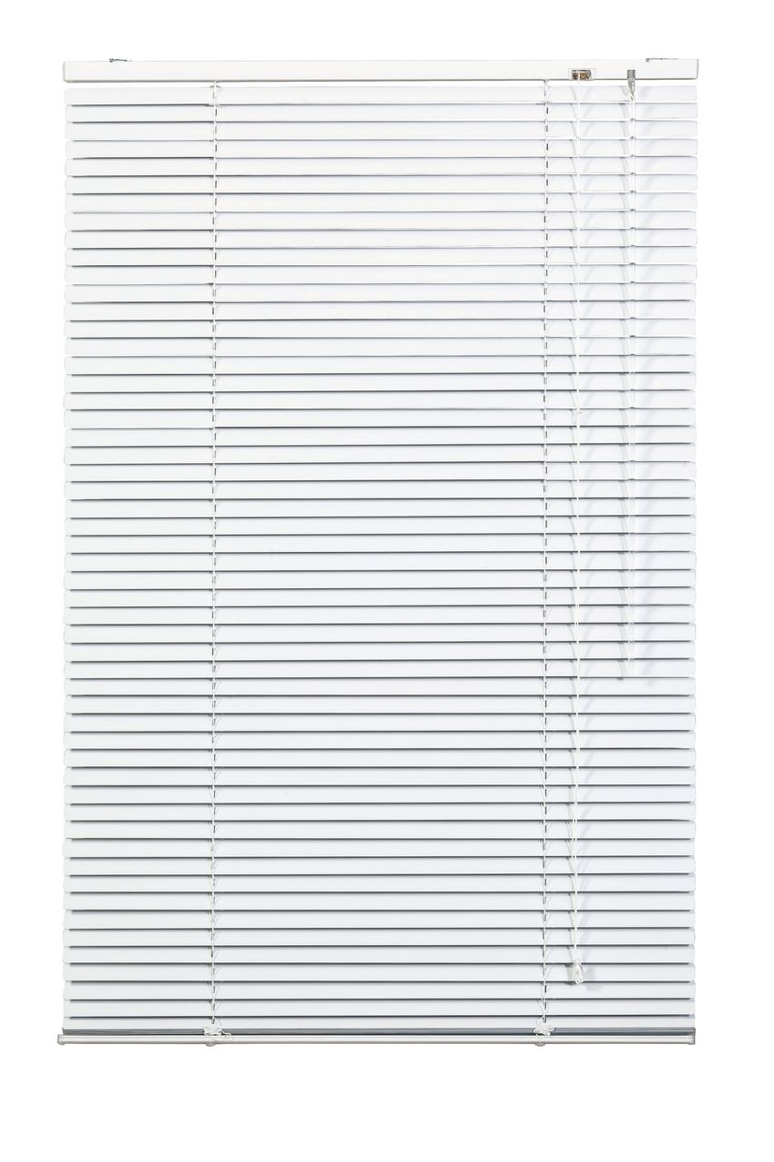 Lichtblick Jalousie Aluminium – Weiß, 60 cm x 160 cm (B x L)