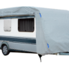 GreenYard Abdeckplane für Wohnwagen Größe M 550 x 250 x 220 cm