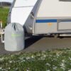 GreenYard Abdeckplane für Wohnwagen Größe M 550 x 250 x 220 cm