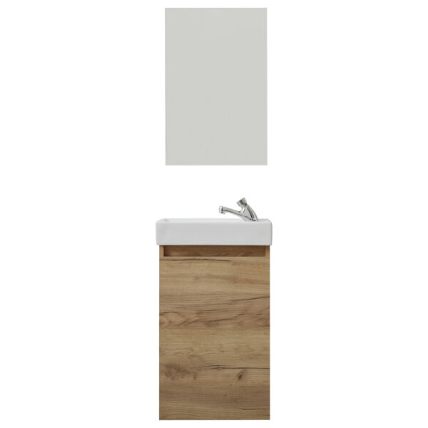 Badezimmer-Set Champ Eiche Artisan Nachbildung B/H/T: ca. 40x68x22 cm