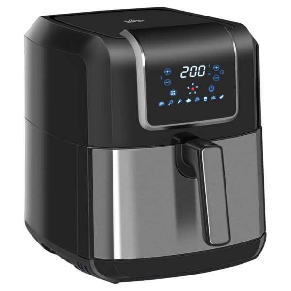 HOMCOM Heißluftfritteuse 800-120V90 schwarz Polypropylen B/H/L: ca. 29x36,5x33,8 cm ca. 6,5 l HOMCOM Heißluftfritteuse 800-120V90 schwarz Polypropylen B/H/L: ca. 29x36,5x33,8 cm ca. 6,5 l