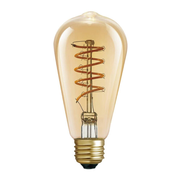 Blulaxa LED-Leuchtmittel FlexFilament Tropf Spiral Vintage 44981 E27 Blulaxa LED-Leuchtmittel FlexFilament Tropf Spiral Vintage 44981 E27