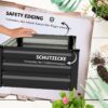 Outsunny Hochbeet 2er – Set, Pflanzkasten, Blumenkasten, rostfrei Pflanzkübel für Terrasse