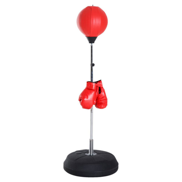 HOMCOM Boxsack rot Kunststoff B/H/L: ca. 43x144x43 cm