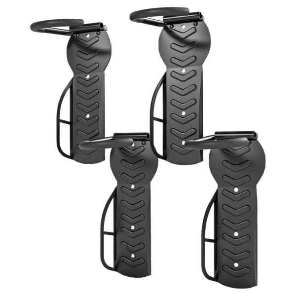 SPORTNOW Fahrrad-Wandhalterung schwarz schwarz B/H/L: ca. 10,5x4x25,5 cm