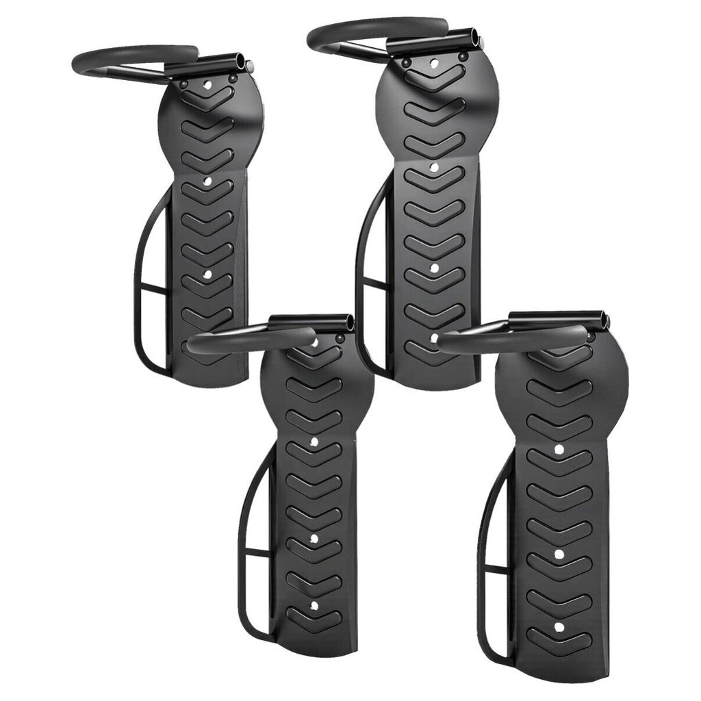 SPORTNOW Fahrrad-Wandhalterung schwarz schwarz B/H/L: ca. 10,5x4x25,5 cm