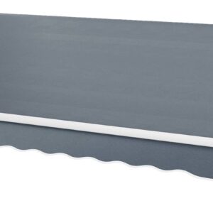 Outsunny Markisenbespannung grau B/H/L: ca. 250x1x382 cm