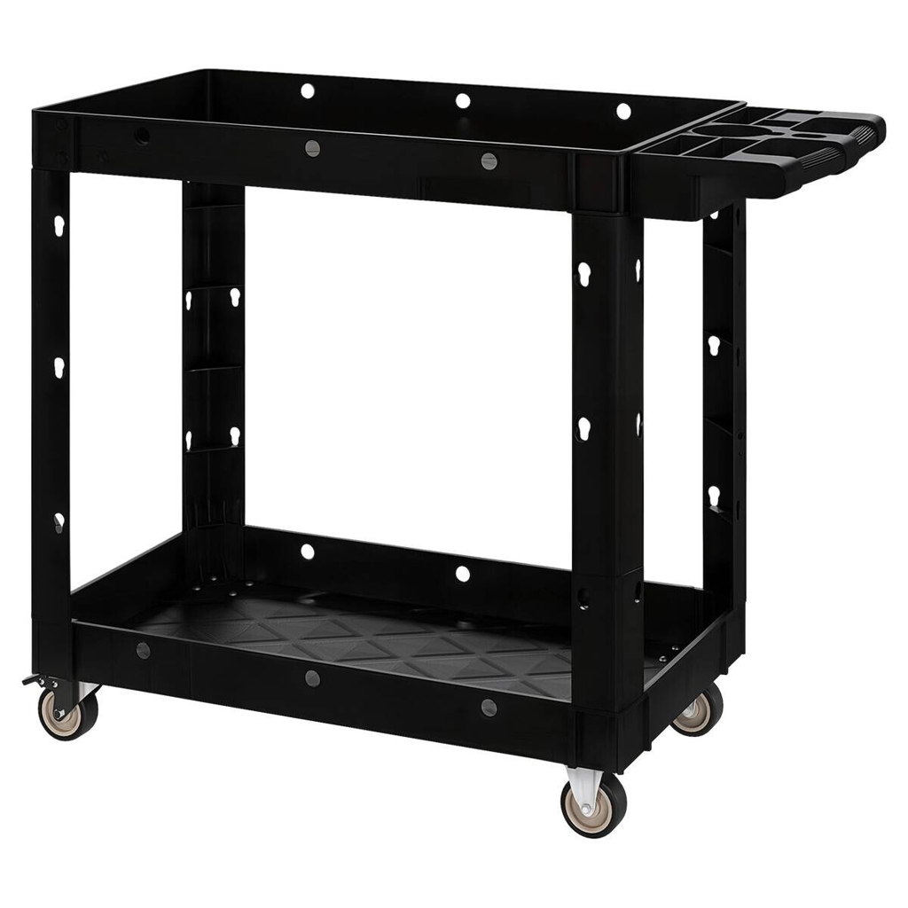 Werkstattwagen schwarz B/H/L: ca. 43,5x84,5x102,6 cm