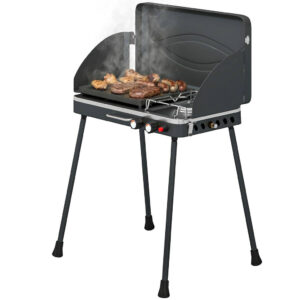 Outsunny Gasgrill Aluminium B/H/L: ca. 47x88x61 cm