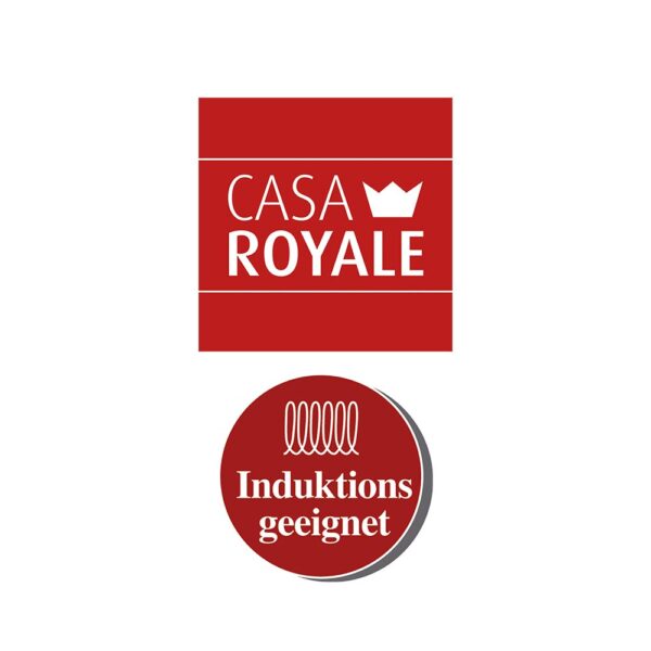 CASA ROYALE Bratentopf "Dots", Ø ca. 20 cm – Blau – 2,9L
