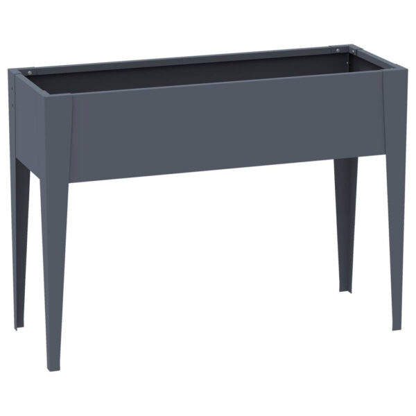 Westmann Hochbeet Vedura anthrazit Stahl B/H/L: ca. 100x80x30 cm