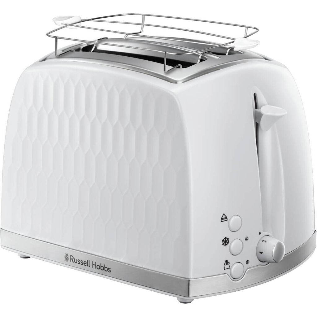 Russell Hobbs Toaster 26060-56 weiß Kunststoff Edelstahl B/H/L: ca. 18,2x22,1x27 cm