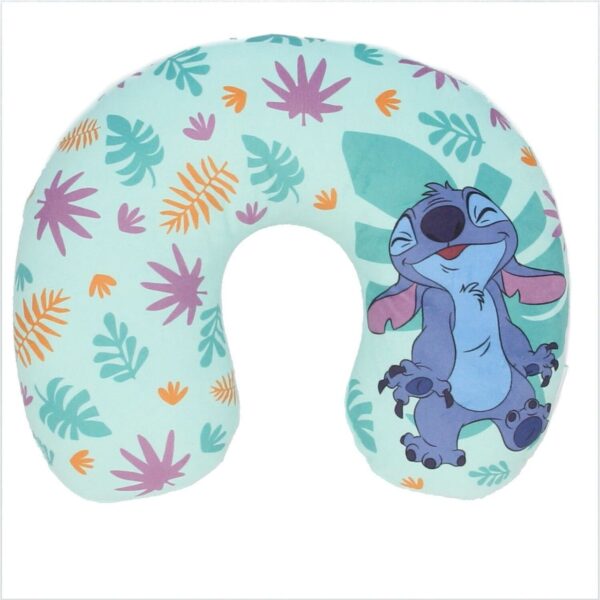 COFI 1453 Lilo & Stitch Reisekopfkissen Nackenkissen für unterwegs kleines Kopfkissen Motiv 1