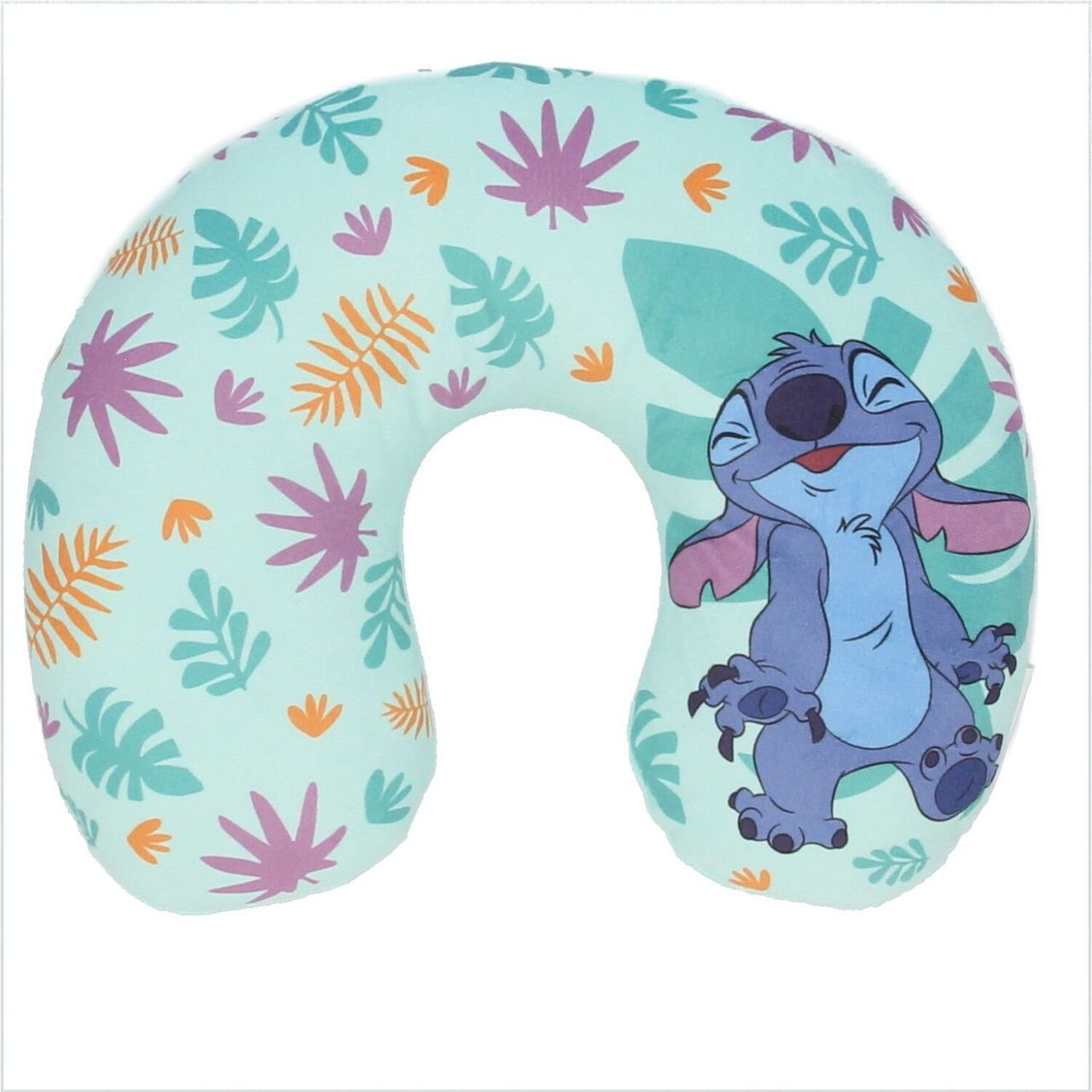 COFI 1453 Lilo & Stitch Reisekopfkissen Nackenkissen für unterwegs kleines Kopfkissen Motiv 1