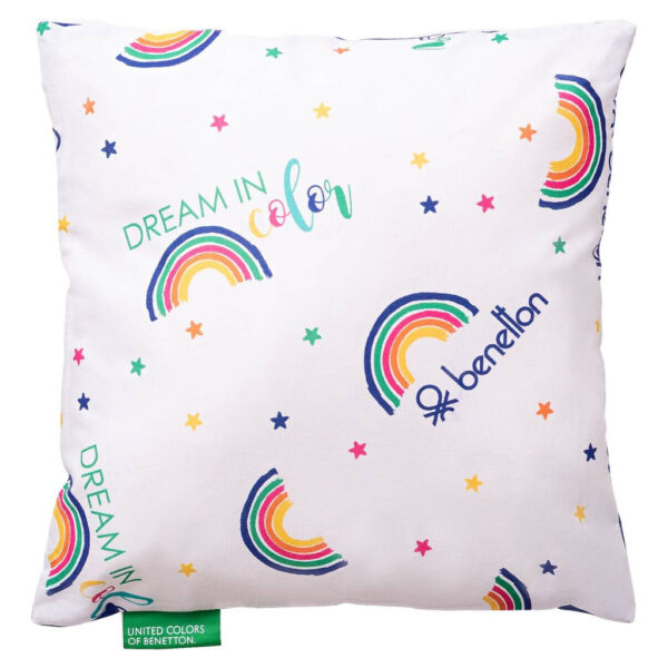 Dekokissen RAINBOW KIDS bunt Baumwolle B/L: ca. 30x30 cm Dekokissen RAINBOW KIDS bunt Baumwolle B/L: ca. 30x30 cm